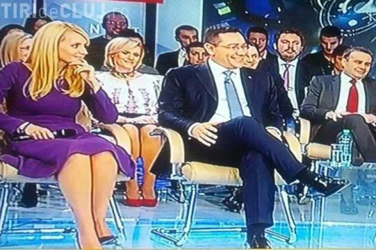 Victor Ponta la Antena 3! Emoțiile i-au jucat feste și s-a încurcat la un vers din Imn