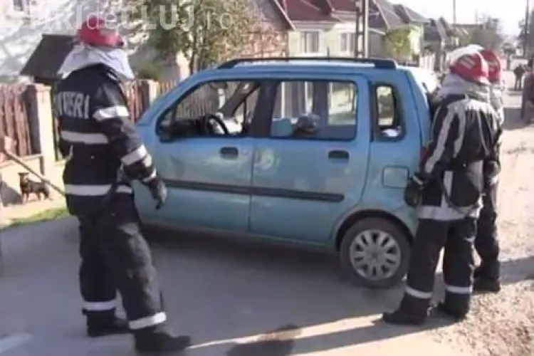 Accident cu trei victime la Uriu. Un șofer de 82 de ani a cauzat accidentul