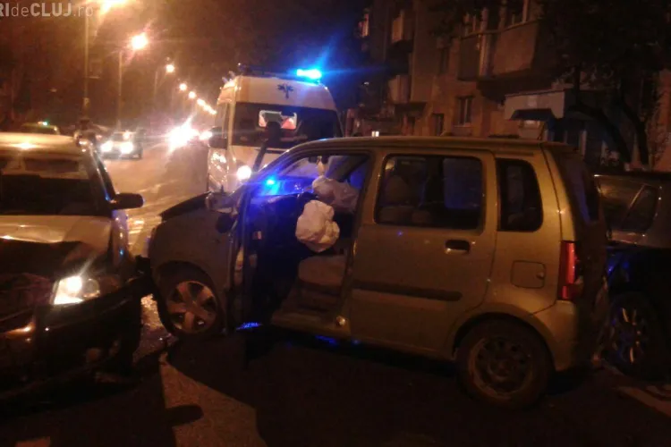 Accident pe strada Donath! Trei mașini au fost avariate - FOTO