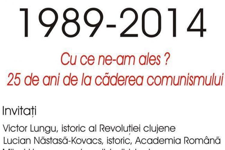 Dezbatere despre Revoluția din 1989, la Serile Clujul Cultural