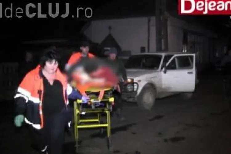 Clujean strivit de un buștean în Măgoaja. Nu a mai putut aștepta ambulanța de durere VIDEO