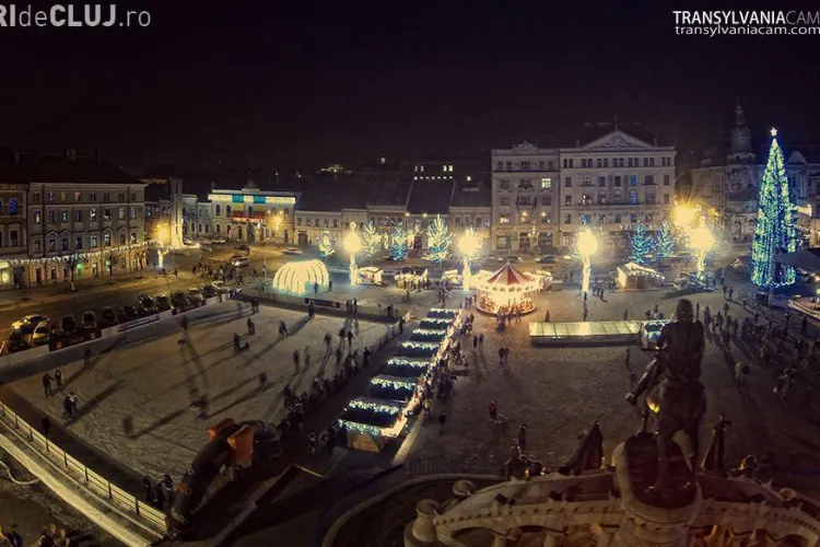 Târg de Crăciun 2014 la Cluj! Sunt patru zile gratuite la patinoar și multe concerte - PROGRAM