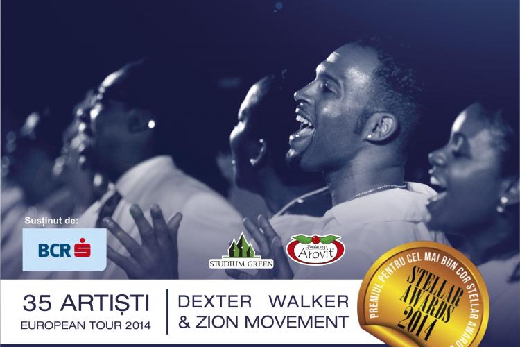 Celebrul cor de gospel ”Dexter Walker and Zion Movement” vine joi la Cluj. De unde poți lua ultimele bilete