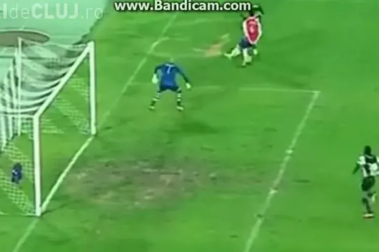 ”U” Cluj - Oțelul Galați 0-0. Mingea abia sărea din cauza bălților de pe Cluj Arena REZUMAT VIDEO