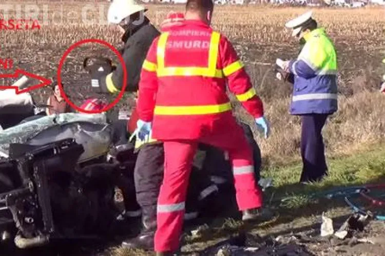 Au fost furați banii șoferului cu Audi A6 mort la intrare în Turda. Lucian Bot, supraviețuitorul, a depus PLÂNGERE