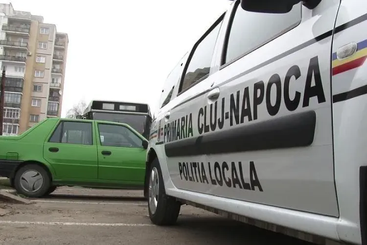 Poliția locală face raliu prin centrul Cluj: N-ar strica un test psihologic înainte de angajare