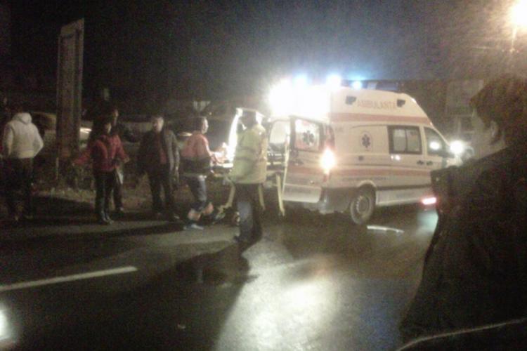 Pieton lovit mortal pe trecerea de pietoni la Cluj. A fost aruncat pe o mașină din zonă