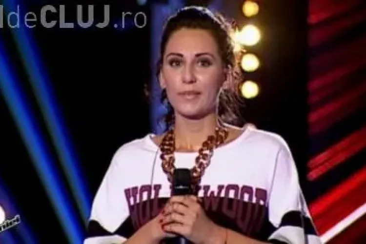 Clujeanca Anda Dimitriu a iesit pe DOI la VOCEA ROMANIEI 2014