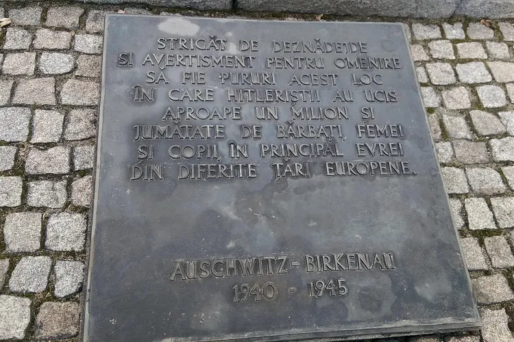 Elevii clujeni au fost în vizită la lagărul de la Auschwitz-Birkenau - FOTO