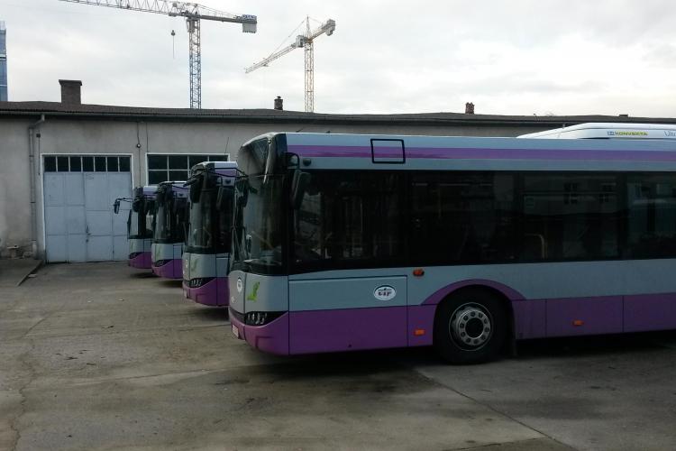 35 de autobuze MOV au ajuns la Cluj-Napoca. Boc: Treptat vor intra în circulație - FOTO