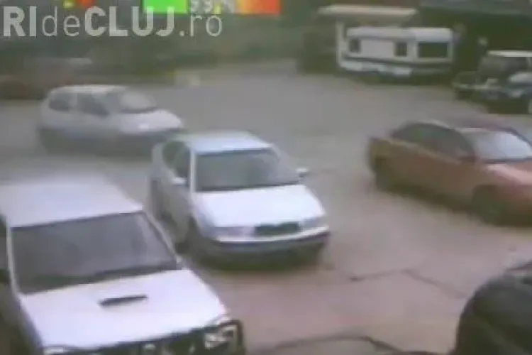 Un clujean a uitat să tragă frâna de mână la mașină. E INCREDIBIL ce a urmat: I-am zis să joace la LOTO - VIDEO