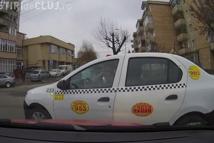Taximetrist din Cluj, de la Napoca, în contre DURE cu un șofer! Cine e de VINĂ? - VIDEO
