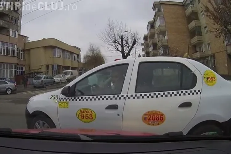 Taximetrist din Cluj, de la Napoca, în contre DURE cu un șofer! Cine e de VINĂ? - VIDEO