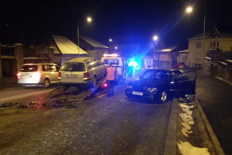 Accident pe Calea Turzii! A intrat pe contrasens și a ieșit prăpăd - FOTO și VIDEO