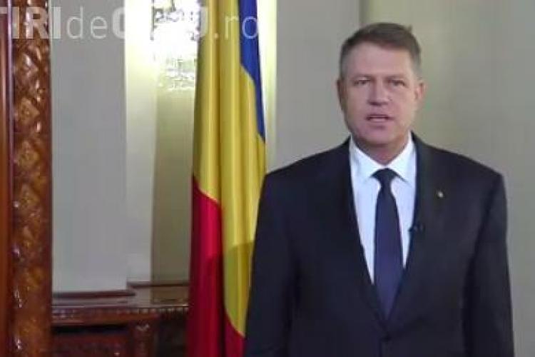 Mesajul lui Klaus Iohannis de Ziua Unirii Principatelor Române: Să fim o naţiune a unirii şi un popor al unităţii