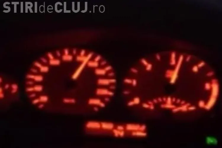 Schumacher de Gherla! S-a urcat în BMW și a condus cu 200 km/ora pe drumul Cluj - Gherla VIDEO