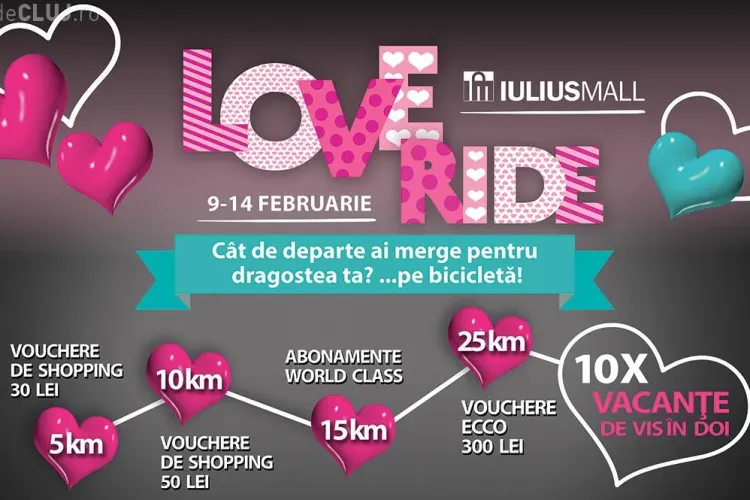 Iulius Mall Cluj te premiază cu zece weekend-uri romantice de Valentine`s Day. Vezi cum poți câștiga (P)