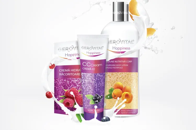 Beneficiile fructelor asupra frumuseții, în noua gamă Gerovital Happiness, de la Farmec (P)