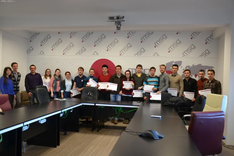 Cursuri SAP pentru studenții informaticieni din Cluj la msg systems România(P)