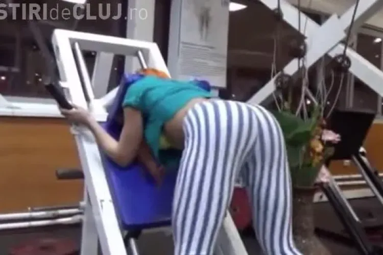 Eșecuri usturătoare la sala de sport. Ce nu a reușit tânăra din imagine - FUNNY VIDEOS