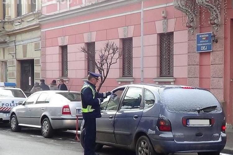 Razii de amploare la Cluj! Vezi câți șoferi au fost amendați și au rămas fără permis