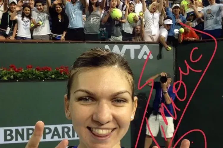 Simona Halep s-a calificat în optimile turneului de la Indian Wells. Cu cine va juca în etapa următoare