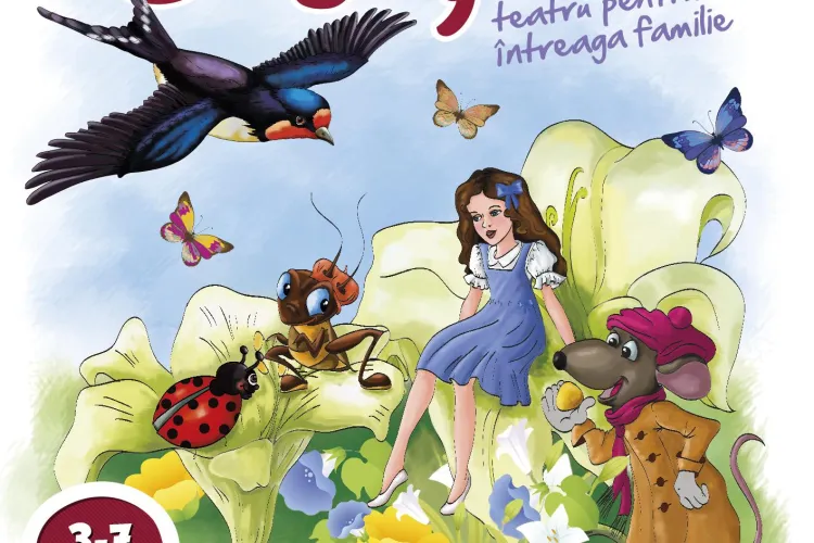 Seară magică atât pentru copii cât și pentru părinți, la Cluj! Teatrul Excelsior pune în scenă celebra poveste ”Degețica”