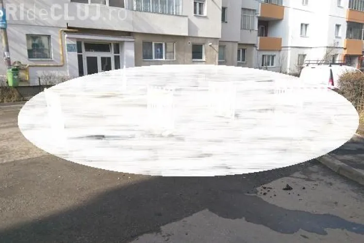 Cum se fac intervențiile la gaz în Cluj: Au săpat două gropi și nimeni nu s-a mai apropiat de ele FOTO