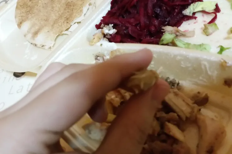 Ce viețuitoare a găsit un clujean într-o shaorma. Trebuie să vezi FOTOGRAFIILE