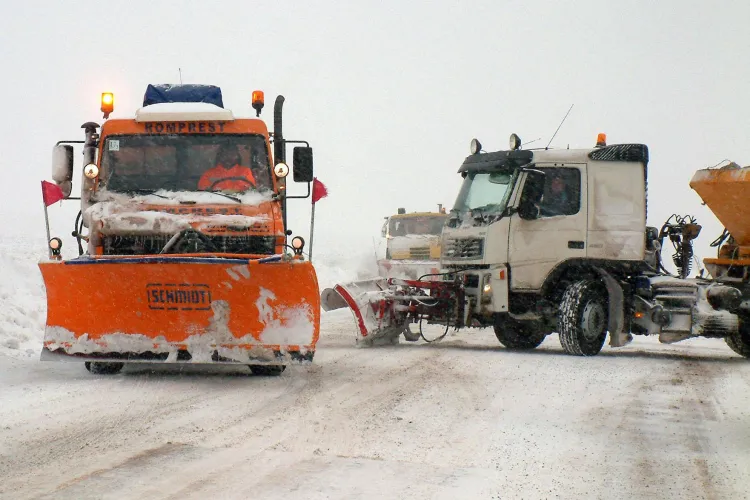 A REVENIT iarna la Cluj! Cum se circulă pe drumurile județene
