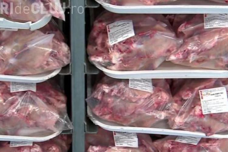 Transport de carne în condiții improprii, depistat la Cluj