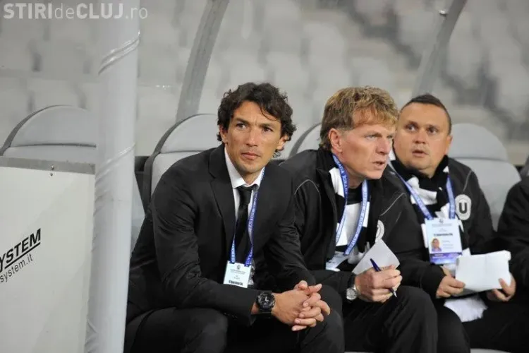 Antrenorul U Cluj se bucură de depunctarea CFR Cluj