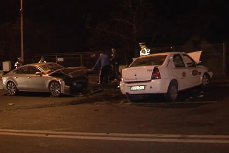 Un interlop clujean BEAT a produs un accident pe Calea Turzii. Ochiu Mic a fugit acasă - VIDEO