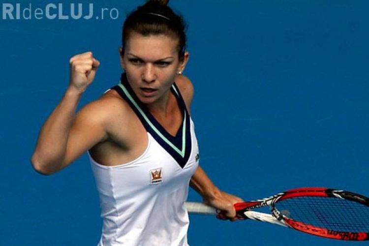Simona Halep a ajuns în semifinalele turneului de la Dubai. A câștigat meciul cu Makarova