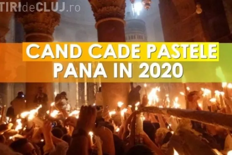 PAŞTE 2015: În ce dată cade Paştele în următorii 5 ani