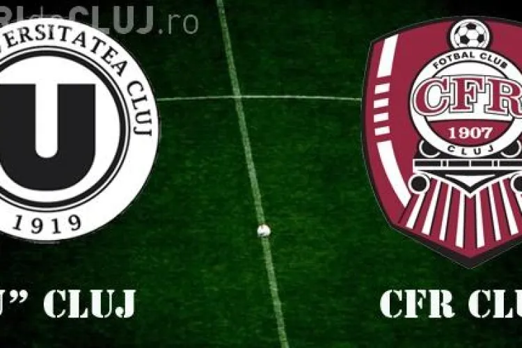 ”U” Cluj și CFR se confruntă în semifinala Cupei României: ”Este momentul faptelor”