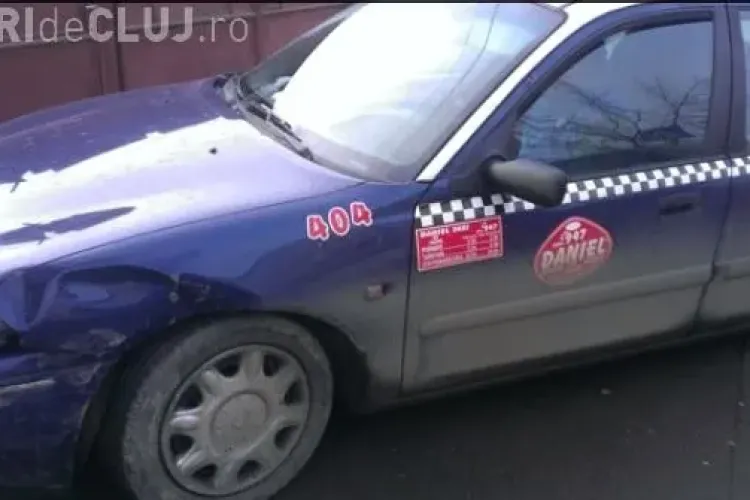 Un clujean a lovit un taximetrist și i s-a făcut MILĂ de el. Ce s-a întâmplat - VIDEO cu accidentul