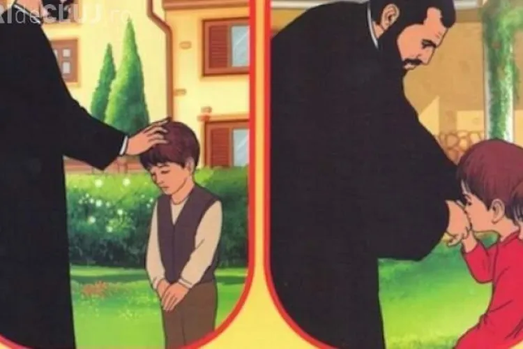 Manualul de religie: Dacă ești rău, te calcă mașina / Ce faci când te pierzi în magazin: Te rogi lui Dumnezeu!