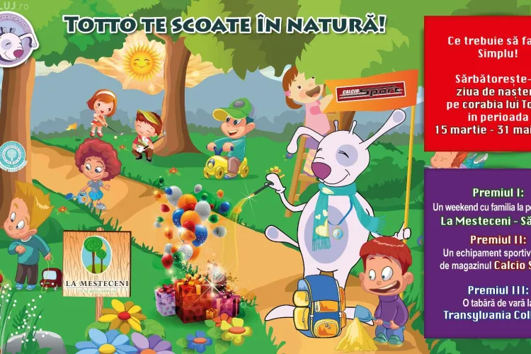 Tombolă cu premii distractive la spațiul de joacă pentru copii, Kidsland Totto Space, din Iulius Mall