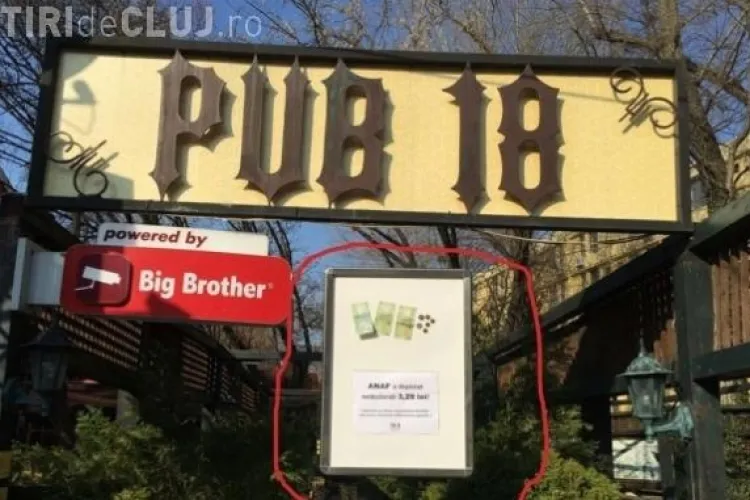 ANAF justifică închiderea unui bar pentru 3,28 lei