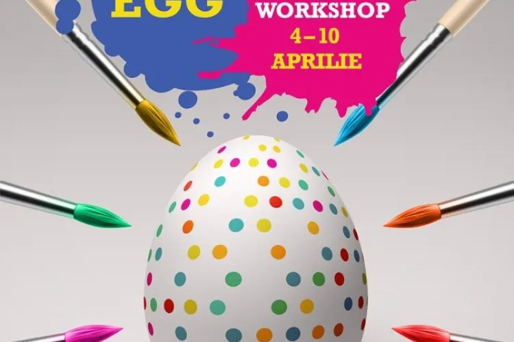 Atelier de încondeiat ouă și târg de Paște la Iulius Mall Cluj. Vezi când va avea loc târgul de Paște
