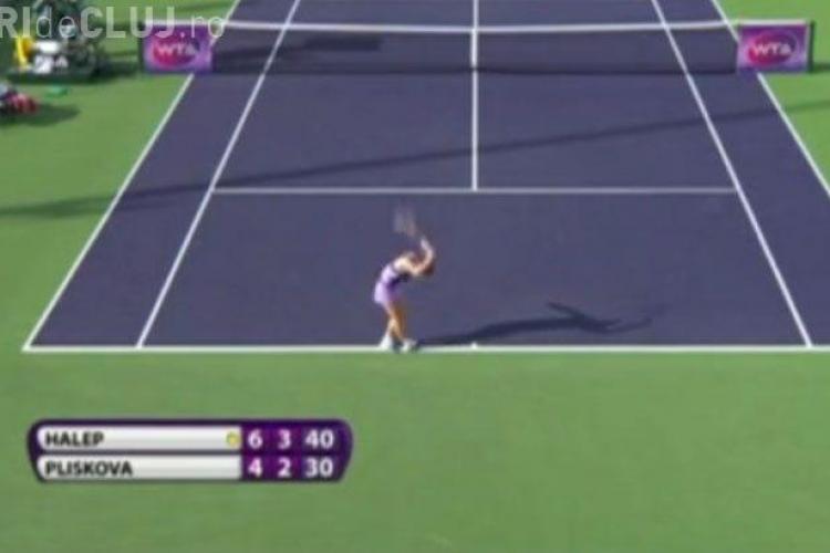 Simona Halep, victorie dificilă la Indian Wells. A cedat nervos pe teren REZUMAT VIDEO