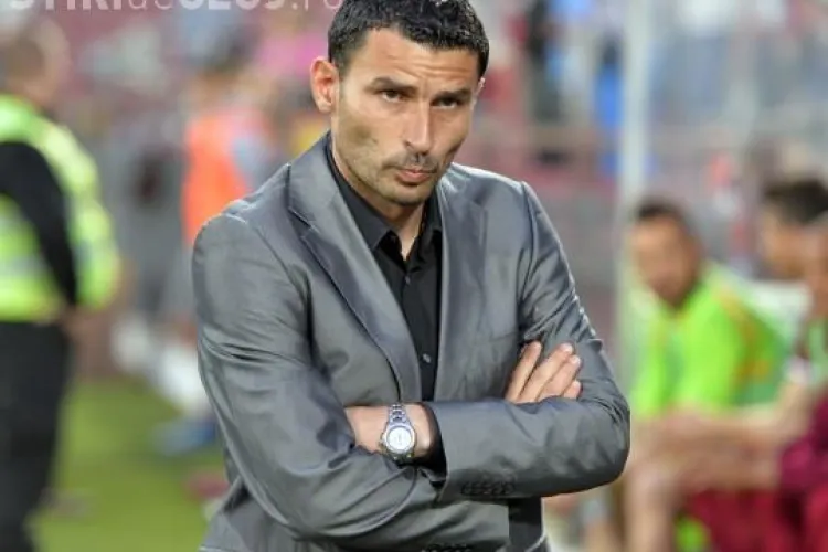 Eugen Trică și-a dat demisia de la CFR Cluj, după ce a pierdut cu U Cluj