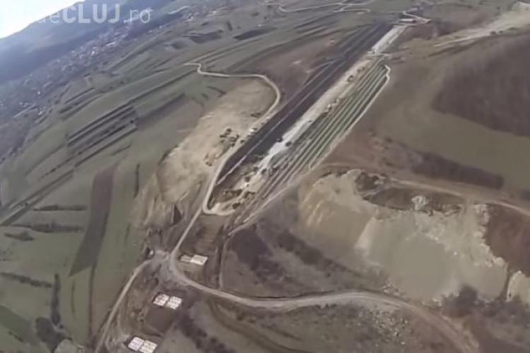 Imagini din avion cu Autostrada Transilvania. Care este stadiul lucrărilor - VIDEO