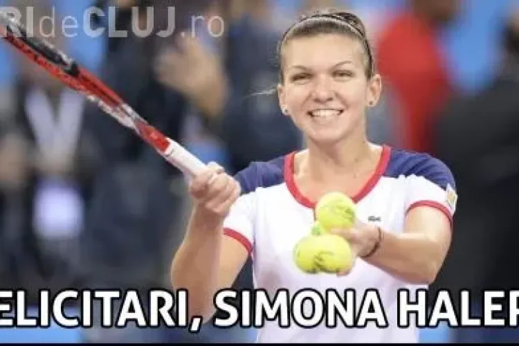 Simona Halep a câștigat meciul cu Sara Errani, scor 6-4, 6-4