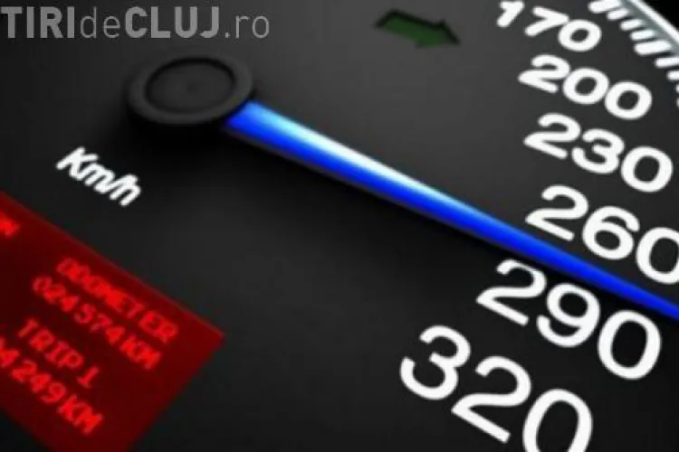 Șofer clujean prins cu 133 km/h printr-o comună 