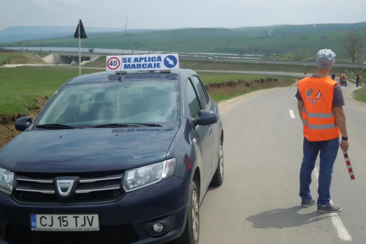 Se trasează drumurile județene din Cluj. Unde se lucrează - FOTO