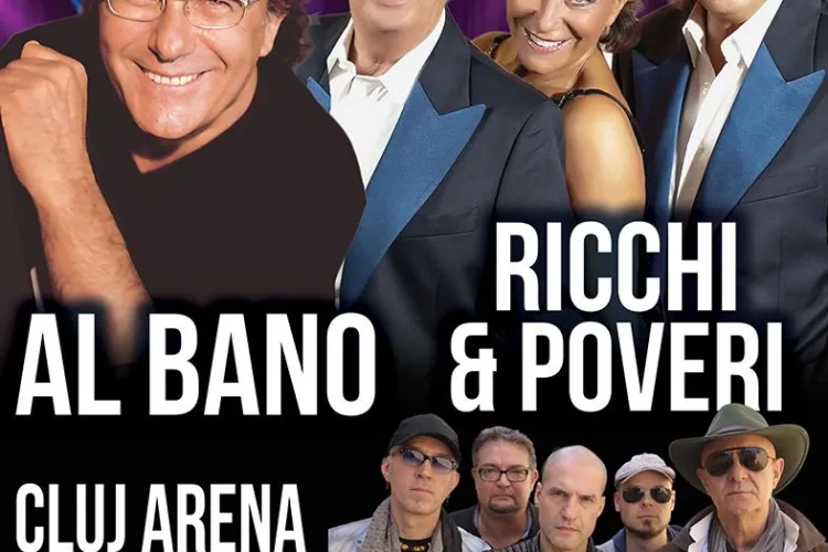 CONCERT Al Bano si Ricchi e Poveri pe Cluj Arena