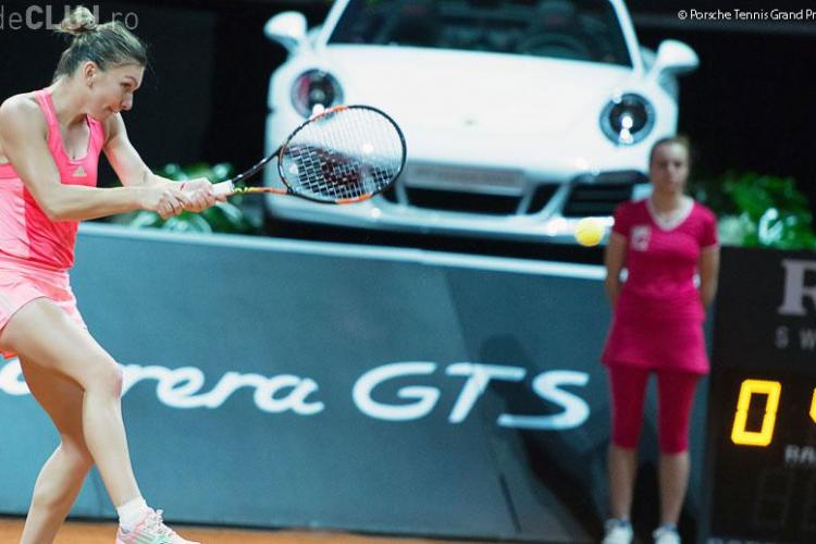 Simona Halep s-a claificat în sferturile turneului de la Stuttgart. În sfîâșit a bătut-o pe Muguruza