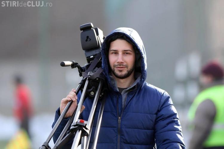 Galeria U Cluj l-a omagiat pe cameramanul Digi Sport, mort de Paște într-un accident auto - VIDEO